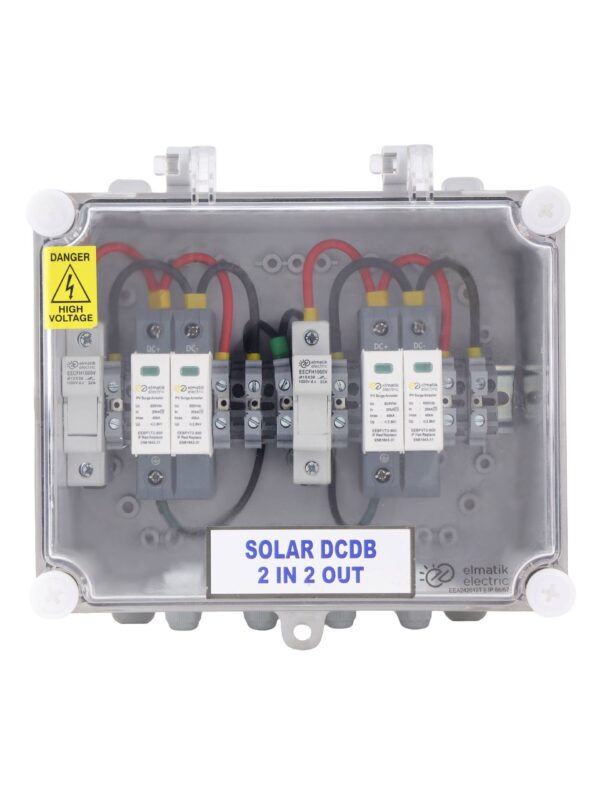 ELMATIK DCDB 2 IN 2 OUT BOX